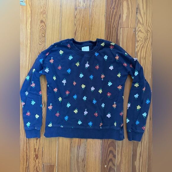 Hanna Andersson Floral Sweatshirt - Picture 1 of 5